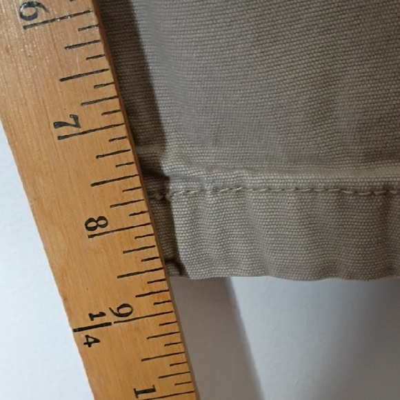 Carhartt Men's Khaki Flat Front Shorts Workwear Size 44 - Picture 7 of 11